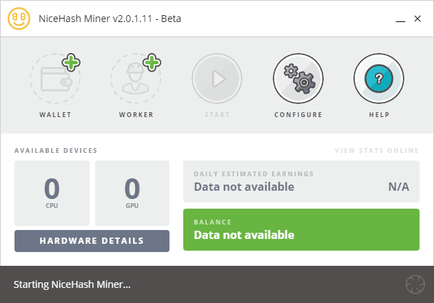 NiceHash Miner.