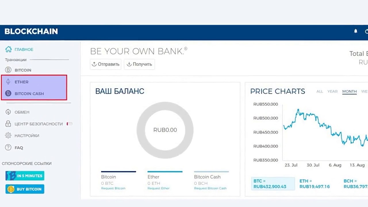 Блокчейн вывести. Личный кабинет биткоин кошелька. BTC кошелек блокчейн. Blockchain личный кабинет. Скрин с личного кабинета биткоин.