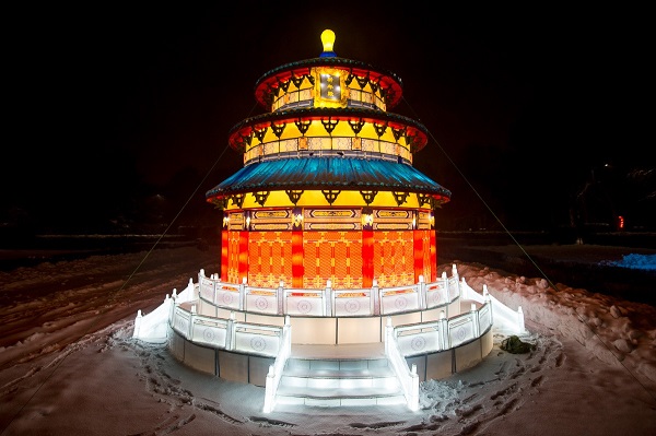 Фестиваль китайских фонарей в Сокольниках
