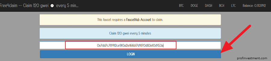 ethereum faucet free4claim