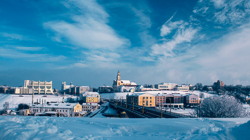 Город Гродно в Белоруссии